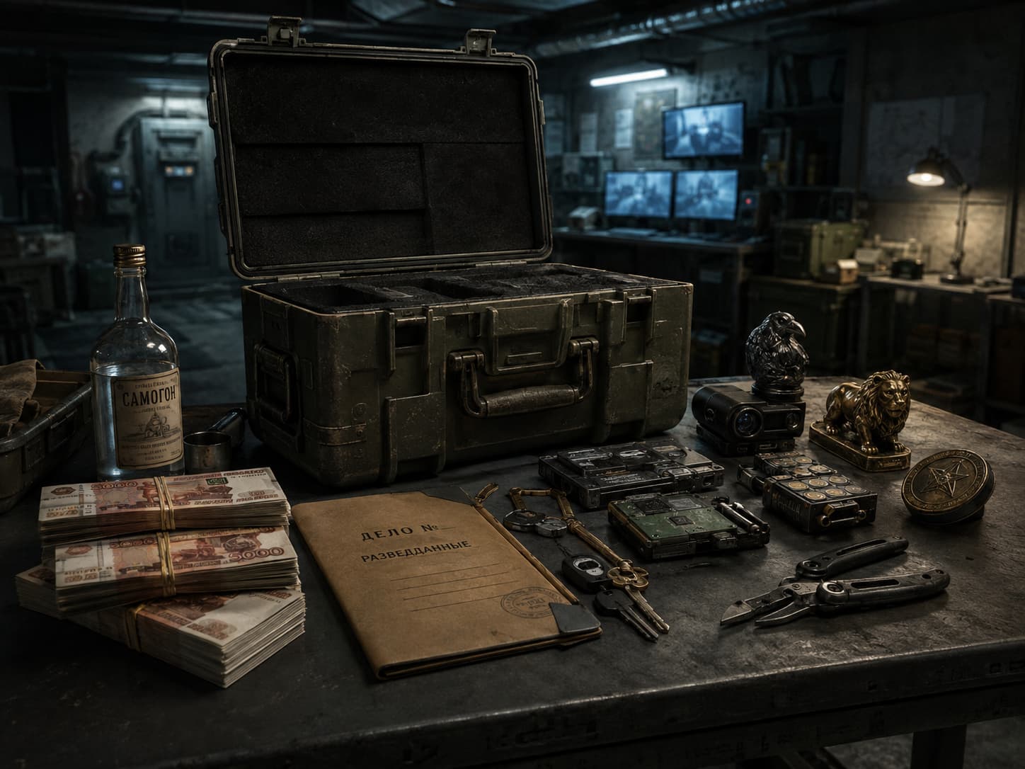 Ящик Диких в Escape from Tarkov – случайный лут за рубли, самогон и разведданные